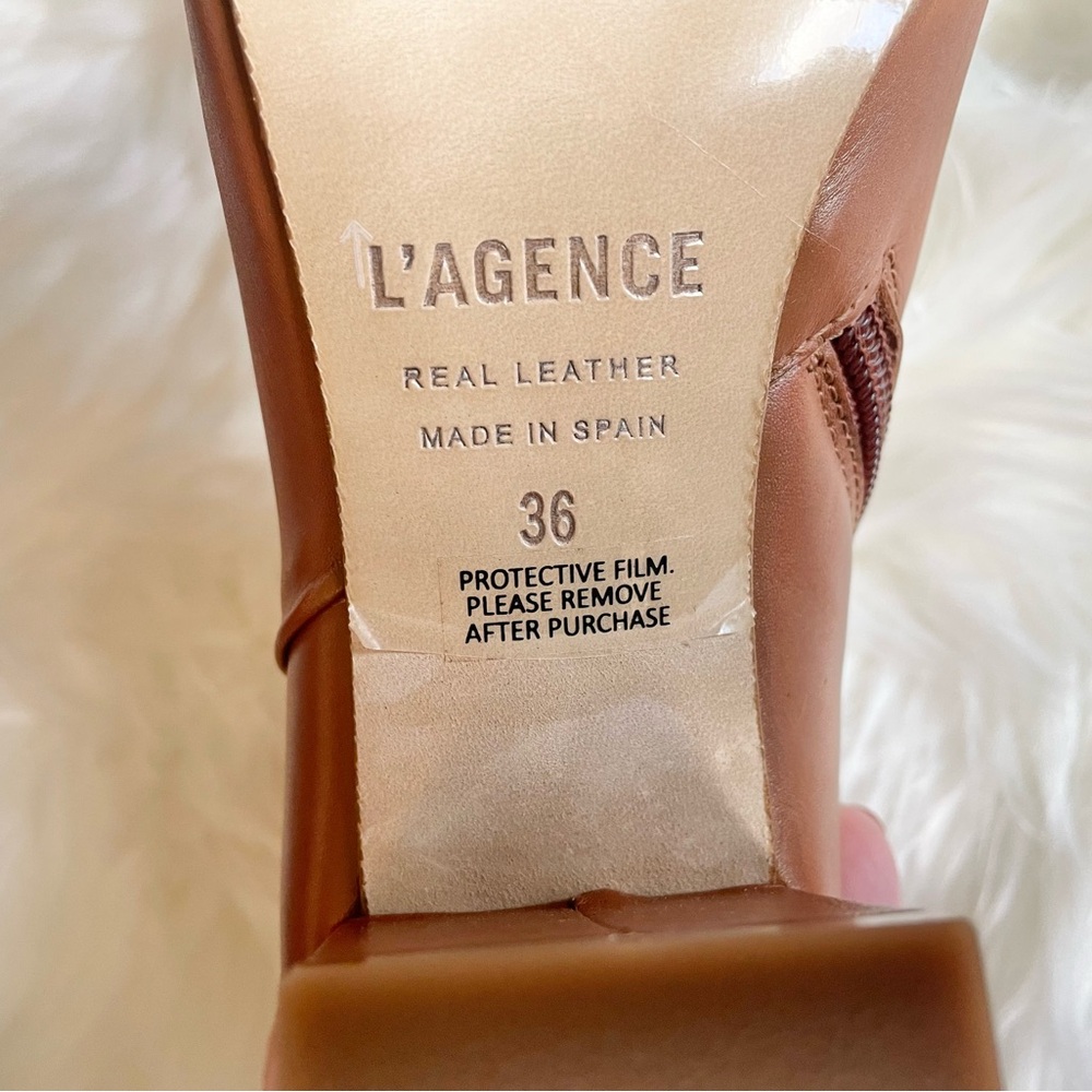 L'Agence Jeanne II Leather Booties - Picture 12 of 12